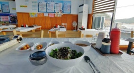 현대횟집, 애견동반 가능한 선유도 옥돌해수욕장 식당