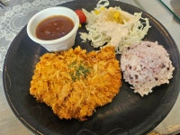 대구 동구 신암동 맛집 수제돈까스 뜨락 후기