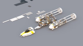 (LDD로 떠나는 UCS여행) 10134 Y윙. : 클리앙