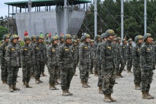 해병닷컴 - 해병대 신병 1317기 1교육대 3주차 - 훈련사진