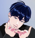 더쿠 - [움짤/캡쳐] 빵싯돌고래 이모티콘 짤 모음🐬💙