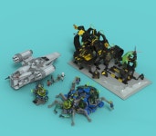 (Studio) 스페이스, 혹성 스파이더 기지(6977)입니다. : 클리앙