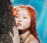 더쿠 - 진짜 숲의 요정 같은 주황머리 유아.gif