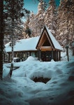 VISITOR CENTER IN SKOMAKERDIKET LAKE