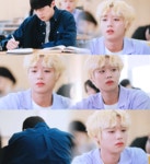 더쿠 - 강의 듣는 중 졸고 있는 남수현이 걱정되는 여준.gif