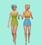 와드 주디스 x 베네사 정 여름화보 - 심즈 마이너 갤러리