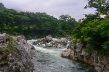 함양, 낮은 구름 속의 선비길 - -───♣회원자작사진 - 아름다운황혼열차(黃昏列車) 함양, 낮은 구름 속의 선비길