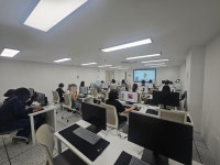미리캔버스로 소상공인 자영업자 2040 홍보용 동영상 제작 강의 진행
