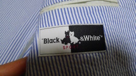 블랙앤화이트 기능성 스판 블레이저 자켓 ㅡ판매완료ㅡ - 벼룩-장터 - 소리전자