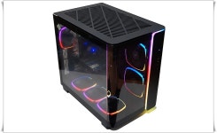 파노라마형 케이스~! MONTECH KING 95 PRO - 에누리 쇼핑지식 리뷰