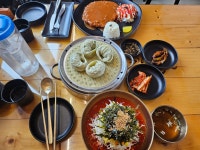 안동맛집 끼니가 비빔국수 왕돈까스 만두 클리어