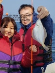 (東)동해조황 - 참가자미낚시바늘만 넣으면 그냥 쏟아지는 봄도다리낚시 코19확진자 1명도없는곳에서 1인3만원으로 쑈부치자