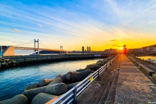 코리아배낭여행 :: 부산여행 광안리 민락수변공원 민락항 일몰 부산여행 광안리 민락수변공원 민락항 일몰