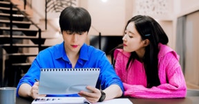 더쿠 - 🦊💙청실 홍실 박하 new 금손님 짤🐰💝