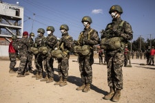 해병닷컴 - 해병대 신병 1266기 5교육대 4주차 - 공중돌격 훈련