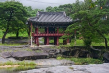 함양, 낮은 구름 속의 선비길 - -───♣자작풍경사진 - 아름다운황혼열차(黃昏列車) 함양, 낮은 구름 속의 선비길