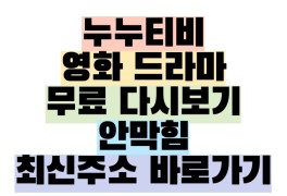 누누티비 영화 드라마 무료 다시보기 안막힘 최신주소