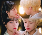 더쿠 - 소빈 여준 키스 전.gif