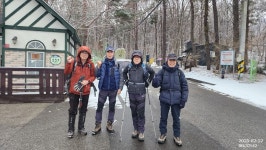 관악지맥 1차(분기점~갈현) : 힘겹게 걸은 눈(雪) 산행 - 한북정맥 + 임시 저장 후기 - 백두산우회 관악지맥 1차(분기점~갈현) : 힘겹게 걸은 눈(雪)... 