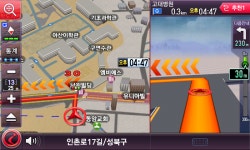 아이나비 마하 KP 500 Soft Sliding Display 주행 리뷰! - 에누리 쇼핑지식 리뷰