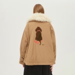 폭스퍼 카라 덕다운 패딩 BAPDF5261_BG