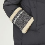 베넷 리얼 양털 카라 구스 패딩 BAPDB2361_DN