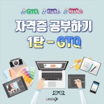 자격증 공부하기 1탄 - GTQ | 캐치