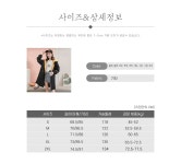 보나바 모던 루즈핏 후드 트렌치 코트 H1214