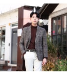 더먼 클래식 체크자켓 - 붐스타일 더먼 클래식 체크자켓
