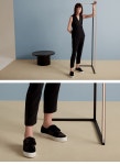 에이랜드2399-VELVCHENILLESTRAPECOFURW Black S00DEN0999 2399-VELVCHENILLESTRAPECOFURW Black S00DEN0999