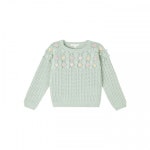 바이스트 명품쇼핑몰 BUYEST 바이스트 명품쇼핑몰 BUYEST|◆키즈◆키즈 바키타 플로럴 니트 세이지 25F_J0133 ALMON