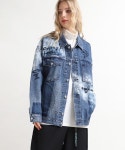 RNA（アールエヌエー）の「J1947 コントラストエフェクトＧジャン（デニムジャケット）」 - WEAR