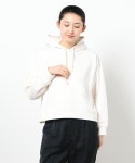 Samansa Mos2 blue（サマンサモスモスブルー）の「ショート丈パーカー（パーカー）」 - WEAR