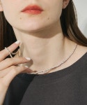 Unitage（ユニテージ）の「ストーンチェーンネックレス（ネックレス）」 - WEAR