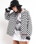 RNA（アールエヌエー）の「J1989 チェッカーリバーシブルジャケット（ブルゾン）」 - WEAR