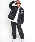 RNA（アールエヌエー）の「J2014 ラクガキ刺繍ワークジャケット（デニムジャケット）」 - WEAR