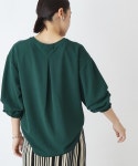 THE SHOP TK （ザ ショップ ティーケー ）の「◆【ラクでキレイ】スキッパープルオーバー/洗濯機で洗える（Tシャツ/カットソー）」 - WEAR