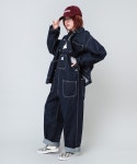 RNA（アールエヌエー）の「J2066 ＢＩＧカバーオール（デニムジャケット）」 - WEAR