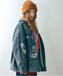 RNA（アールエヌエー）の「J2097 ブリーチ＆プリントＢＩＧワークジャケット（ミリタリージャケット）」 - WEAR