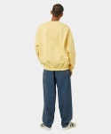 HUF（ハフ）の「CLASSIC FLEECE CREW / HUF クルースウェット トップス 長袖（スウェット）」 - WEAR
