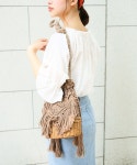 LOWRYS FARM（ローリーズファーム）の「マクラメキンチャクショルダー　780199 （かごバッグ）」 - WEAR
