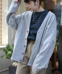 ORCIVAL（オーシバル）の「ORCIVAL/オーシバル　ウールジャージーVネックカーディガン　WOOL JERSEY V NECK CARDIGAN OR-C0166 WJS... 