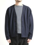 ORCIVAL（オーシバル）の「ORCIVAL/オーシバル　ウールジャージーVネックカーディガン　WOOL JERSEY V NECK CARDIGAN OR-C0166 WJS... 