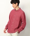 GLOBAL WORK（グローバルワーク）の「リネンレーヨンレギュラーシャツ/780169（シャツ/ブラウス）」 - WEAR