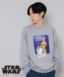 GLAZOS（グラソス）の「【STAR WARS】R2-D2 & C-3PO / フロントプリントトレーナー（スウェット）」 - WEAR