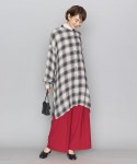 BEAUTY&YOUTH UNITED ARROWS（ビューティアンドユースユナイテッドアローズ）の「BY チェックバンドカラーシャツワンピースо... 