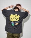 BEN DAVIS（ベンデイビス）の「∴WEGO/別注ベンデイビスプランプロゴT（Tシャツ/カットソー）」 - WEAR