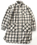 gym master（ジムマスター）の「スナップボタン２ＷＡＹチェックロングシャツ（シャツ/ブラウス）」 - WEAR