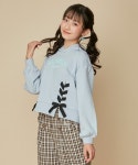 JENNI love（ジェニィラブ）の「【コットン100％】すそレースアップパーカー（パーカー）」 - WEAR