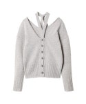 LE CIEL BLEU（ルシェルブルー）の「Vネックニットカーディガン / V Neck Knit Cardigan（ニット/セーター）」 - WEAR